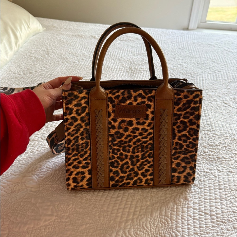 Cheetah Print Wrangler Purse